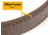 Bigfoot Gun Belts Gun Belt 18oz Steel Core - 40 Inch - Brown - Stainless Steel - GB18C-40-BR-SS