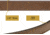 Bigfoot Gun Belts Slim Steel Dress Gun Belt - Mens, 32 Inch, Stainless Steel Buckle, Brown, GBDB-32-BR-SS