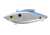 Bill Lewis Knock-N-Trap Hard Bait, Chrome Blue Back, 1/2 oz, BLF-KRT25B