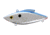 Bill Lewis Magnum Force Hard Bait, Chrome Blue Back, 1 oz, BLF-MF25B