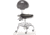 Bio Fit ToughTech Polyurethane Chairs with Chrome-Plated Finish, BioFit 4L57CR Desk Height
