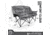 BLACK SIERRA EQUIPMENT Comfort Cloud Sofa , Buffalo Check Gray, DWCH-017C-BLK-BSE