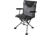 BLACK SIERRA EQUIPMENT Deluxe Swivel Chail, Black, HCH-001-BK