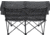 BLACK SIERRA EQUIPMENT Doublewide Padded Sofa, Moroccan Blue, DWCH-004-MOR-BSE