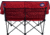 BLACK SIERRA EQUIPMENT Doublewide Padded Sofa, Red Stars/Stripes, DWCH-004S-RED-BSE