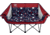 BLACK SIERRA EQUIPMENT Doublewide Padded Sofa, Red Stars/Stripes, DWCH-004S-RED-BSE