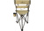 BLACK SIERRA EQUIPMENT HD Tri Hunt w/Back,Tan, HCH2-004-TAN-BSE