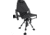 BLACK SIERRA EQUIPMENT HI-LINE Swivel Chair,Black, HCH-032-BLK-BSE