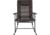 BLACK SIERRA EQUIPMENT Quilted XL Leanback Rocker , Brown, RKCH-003P-BRN-BSE