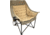 BLACK SIERRA EQUIPMENT Traditions Big Bear Chair , Tan, QACH-016T-TAN-BSE