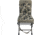 BLACK SIERRA EQUIPMENT XL Padded Swivel Blind Chai,Ranger Camo, HCH-008T-RG-BSE