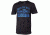 BlackHawk Back The Blue T-Shirt, Black, Large, GT03BKLG