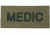 Blackhawk! Black on Green Medic Patch