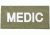 Blackhawk Medic Patch, White on Green