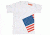 BlackHawk Men's Memory T-Shirt w/ Colored Flag, White, 3XL 90GT04WH-3XL