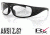 Bobster Ambush Convertible Sunglasses, Clear Lens, BAMBU101C