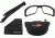 Bobster Ambush Convertible Sunglasses, Black Frame, Amber Lens ANSI Z87, BAMBU101A