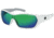 Bobster Bobster Aria Sunglasses, Matte White, Blue/Green Lens, BARI102