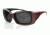 Bobster Ava Convertible Sunglasses, Red Frame, Anti-fog Smoked Lens BAVA301