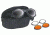 Bobster BugEye II Interchangeable Goggles w/ Black Frame, Foam Seal