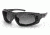Bobster Chamber Sunglass, Gloss Blk, Anti-fog Smoked Lenses ECBR001