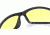Bobster Charger Sunglasses - Black Frame, Anti Fog Yellow Lens ECHA001Y
