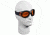 Bobster Cruiser Goggles, Black Frame w/ Flames BCA0F1A w/ Amber Lenses