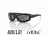 Bobster XRH Convertible Sunglasses, Black Frame, 2 Frame Fronts, Smoke &amp; Clear Lenses, ANSI Z87