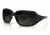 Bobster Scarlet Sunglasses, Black Frame, Smoked Lens, No Foam ESCA101