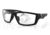 Bobster Whiskey Ballistics Sunglasses, Matte Black Frame, Clear EWHI002C