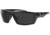 Bobster Whiskey Ballistics Sunglasses, Smoke Polarized Lens, Blk Frame EWHI002P