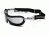 Body Specs Baruffaldi Mask Goggles/Sunglasses with Stainless Steel Metal frame, Grey and Cobalt Blue Lens