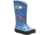 Bogs Rainboot Dragons Shoes - Kids, Blue Multi, 2, 72998-460-2