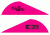 Bohning Blazer Vanes 2'' Solid Hot Pink 100pk