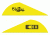 Bohning Blazer Vanes 2'' Solid Neon Yellow 100pk