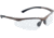 Bolle Contour Safety Glasses, Dark Gunmetal Frame, Clear Lens, 40044