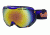 Bolle Emperor Ski/Snowboard Goggles,Blue and Orange Frame,Sunrise Lens 21146