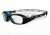 Bolle Kids SWAG Sport Protective Eyewear - Black and Electric Blue Frame,Clear Anti Fog/Scratch Lens 11886
