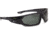 Bolle Mercuro Safety Glasses, Black Frame, Polarized Lens, MERPOL