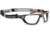 Bolle Ness+ w Foam and Strap Safety Glasses, Orange Frame, Clear Lens, PSSNESF028