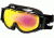 Bolle Scream Goggles - White Frame, Fire Red Lens 20133