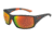 Bolle Tigersnake Sunglasses,Matte Black/Camo Frame,Polarized Fire OLEO AF Rectangle Lens 12130