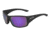 Bolle Tigersnake Sunglasses, Matte Black Frame, Blue Violet Lens, 11930