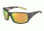 Bolle Tigersnake Sunglasses, Matte Smoke/Green Frame, Brown Emerald Rectangle Oleo AF Lens, 12132