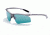 Bolle Warrant Interchangeable Lens Sunglasses, Plating Titanium Frame, Competivision Gun + Polarized TNS Lens 10751