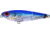 Bomber Saltwater SW Badonk Lo P Topwater Lure. 3.5in, 1/2oz, Silver Flash/Black Back, BSWDTL3347