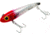 Bomber Saltwater SW Mullet Slow-Sinking Twitch/Walking Lure. 3.5in, 5/8oz, Red Head Flash, BSWM7345