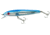 Bomber Saltwater SW Windcheater, 6in, 1-7/8oz, Silver/Blue, BSWW6313