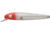 Bomber Wind-Cheater Minnow, 1-7/8oz, 6in, Silver/Red, BSWW6315