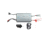 Boss Audio Marine 4 Channel Mosfet 1200W Amplifier w/ Built in PA System and Microphone, Black/Grey MR1200PA